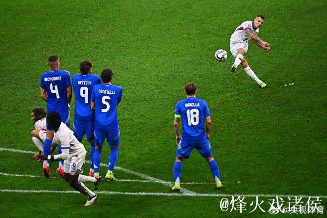 欧国联-拉比奥双响 法国3-1意大利头名晋级